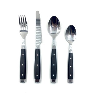 JOGO DE TALHERES DE INOX 24PCS