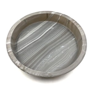 FORMA DE PUDIM SILICONE MÁRMORE