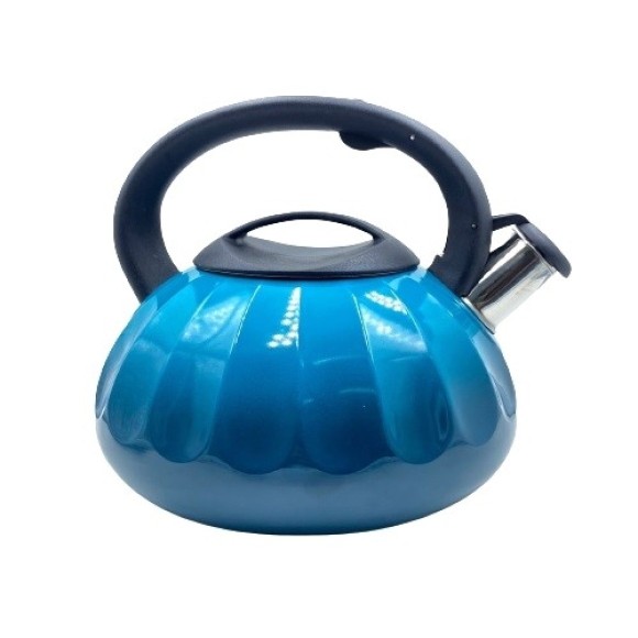 CHALEIRA COM APITO DE INOX 3 LITROS