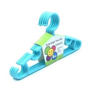 CABIDE DE PLÁSTICO INFANTIL 5PCS