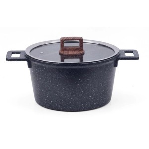 CAÇAROLA DE ALUMÍNIO REVESTIMENTO CERÂMICO 24CM