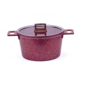 CAÇAROLA DE ALUMÍNIO REVESTIMENTO CERÂMICO 20CM